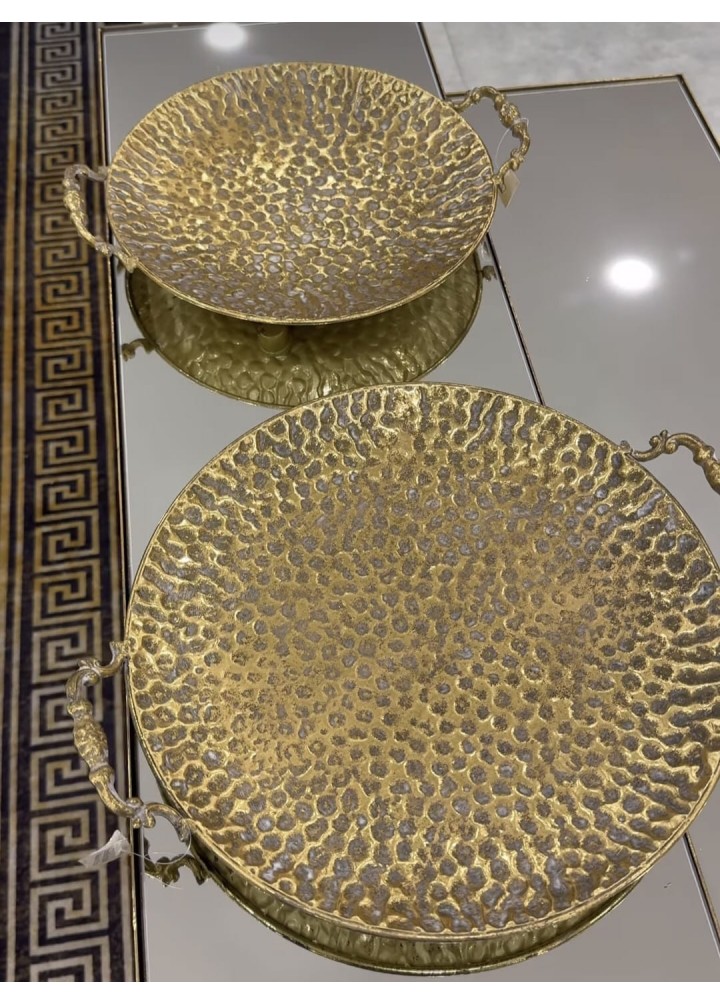 YUVARLAK Servis Tepsi