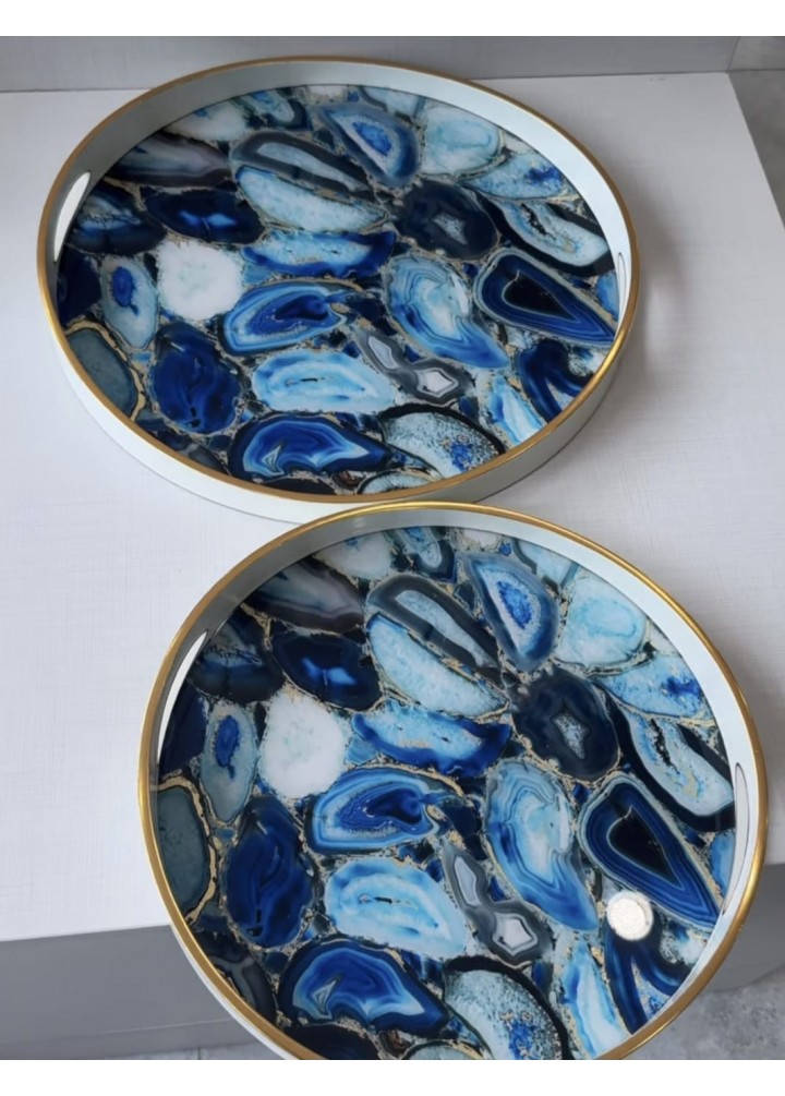 DEKORATİF TEPSİ 2 Lİ