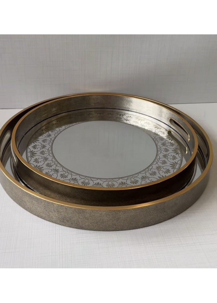 DEKORATİF TEPSİ 2 Lİ