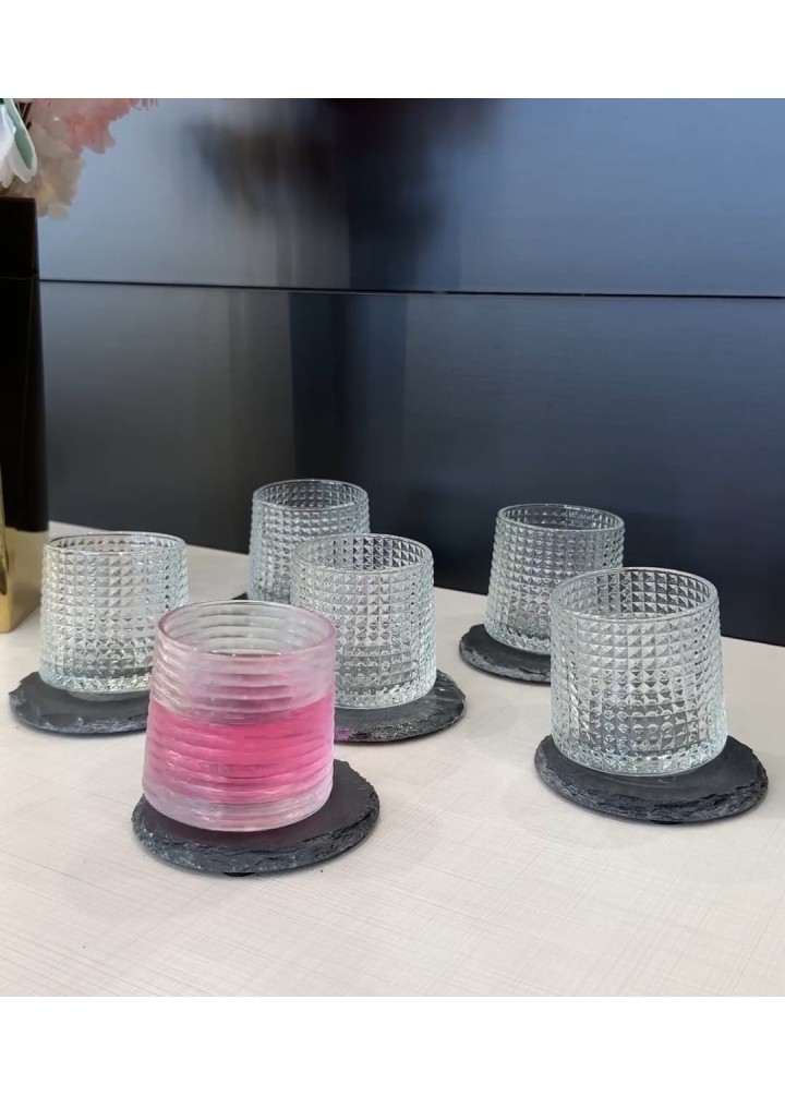 DEKORATİF BARDAK 6 LI